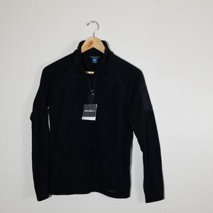 Black mock t-neck Fleece